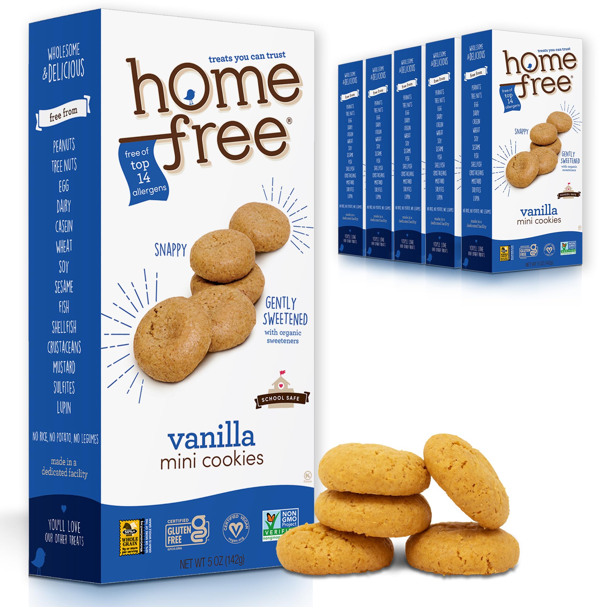 Amazon.com: Homefree Treats you Can Trust, 70% Organic, Vanilla